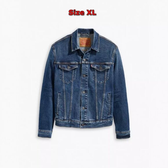 NWT Mens Levi`s Size XL Color Denim Cotton Jacket - Picture 1 of 12